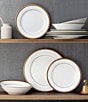 Noritake Charlotta 12-Piece Dinnerware Set, Service for 4, Color:Gold - Image 3