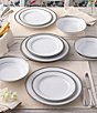 Noritake Charlotta 12-Piece Dinnerware Set, Service for 4, Color:Silver - Image 2