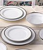 Noritake Charlotta 12-Piece Dinnerware Set, Service for 4, Color:Silver - Image 5