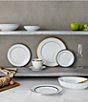 Noritake Charlotta 12-Piece Dinnerware Set, Service for 4, Color:Silver - Image 7