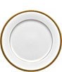 Color:Gold - Image 1 - Charlotta Gold Dinner Plate