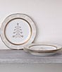 Noritake Charlotta Gold Scalloped Accent Plates, Set of 4, Color:Gold - Image 2