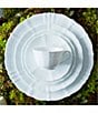 Color:White - Image 2 - Cher Blanc 5-Piece Round Place Setting