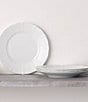 Color:White - Image 2 - Cher Blanc Round Salad Plates, Set of 4