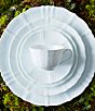 Color:White - Image 5 - Cher Blanc Round Salad Plates, Set of 4