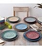 Color:Azurite - Image 3 - Colorkraft Essence Collection Coup Salad Plates, Set of 4