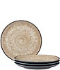 Color:Citrine - Image 1 - Colorkraft Essence Collection Coup Salad Plates, Set of 4