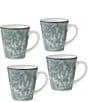 Noritake Colorkraft Essence Collection Mugs, Set of 4, Color:Onyx - Image 1
