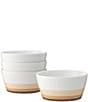 Noritake Colorscapes Layers Collection Soup/Cereal Bowls, Set of 4, Color:Desert - Image 1