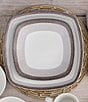 Noritake Colorscapes Layers Collection Square Salad Plates, Set of 4, Color:Canyon - Image 4
