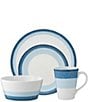 Color:Sky - Image 1 - Colorscapes Layers Canyon Collection 4-Piece Coupe Dinnerware Set