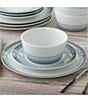 Noritake Colorscapes Layers Collection Coupe Dinnerware Set, Service for 4, Color:Ash - Image 2