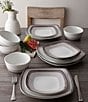 Color:Canyon - Image 2 - Colorscapes Layers Collection 12-Piece Square Dinnerware Set