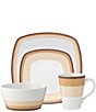 Color:Desert - Image 1 - Colorscapes Layers Collection 4-Piece Square Dinnerware Set