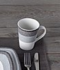 Noritake Colorscapes Layers Collection Square Place Setting, Color:Dark Grey - Image 6