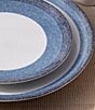 Color:Navy - Image 3 - Colorscapes Layers Navy Collection 4-Piece Coupe Place Setting
