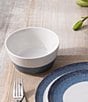 Color:Navy - Image 4 - Colorscapes Layers Navy Collection 4-Piece Coupe Place Setting