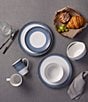 Color:Navy - Image 6 - Colorscapes Layers Navy Collection 4-Piece Coupe Place Setting