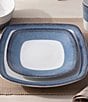 Color:Navy - Image 6 - Colorscapes Layers Navy Collection Set of 4 Square Salad Plates