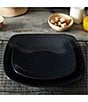 Noritake Colorscapes Swirl Collection Square Place Setting, Color:Black - Image 5