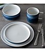 Noritake ColorStax Ombre Collection Cereal Bowls, Set of 4, Color:Indigo - Image 4