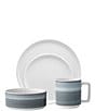 Color:Charcoal - Image 1 - ColorStax Ombre Collection 4-Piece Place Setting