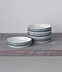 Color:Charcoal - Image 2 - ColorStax Ombre Collection Mini Plates, Set of 4