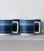 Color:Indigo - Image 2 - ColorStax Ombre Collection Mugs, Set of 4