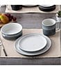 Noritake ColorStax Ombre Collection Salad Plates, Set of 4, Color:Charcoal - Image 3