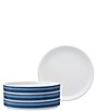 Noritake ColorStax Ombre Collection Small Plates, Set of 4, Color:Indigo - Image 1