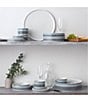 Noritake ColorStax Ombre Collection Small Plates, Set of 4, Color:Charcoal - Image 3