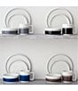 Noritake ColorStax Stripe Collection Place Setting, Color:Black - Image 5