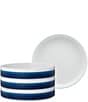 Color:Blue - Image 1 - ColorStax Stripe Collection Deep Plates, Set of 4