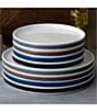 Noritake ColorStax Stripe Collection Salad Plates, Set of 4, Color:Blue - Image 6