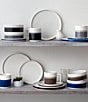 Noritake ColorStax Stripe Collection Small Plates, Set of 4, Color:Blue - Image 5