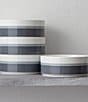 Noritake ColorStax Stripe Collection Soup/Cereal Bowls, Set of 4, Color:Grey - Image 2