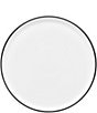 Noritake ColorTex Stone Collection Round Platter, Color:Black - Image 1