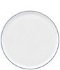 Noritake ColorTex Stone Collection Round Platter, Color:Aqua - Image 1