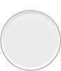 Noritake ColorTex Stone Collection Round Platter, Color:Grey - Image 1