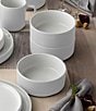 Noritake ColorTex Stone Collection Stax Cereal Bowls, Set of 4, Color:White - Image 2