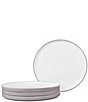 Noritake ColorTex Stone Collection Stax Dinner Plates, Set of 4, Color:Taupe - Image 1