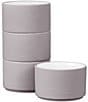 Noritake ColorTex Stone Collection Stax Mini Bowls, Set of 4, Color:Taupe - Image 1