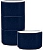 Noritake ColorTex Stone Collection Stax Mini Bowls, Set of 4, Color:Navy - Image 1