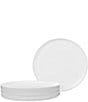 Noritake ColorTex Stone Collection Stax Salad Plates, Set of 4, Color:White - Image 1