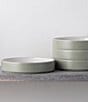 Noritake ColorTex Collection Stax Deep Plate, Set Of 4, Color:Sage - Image 2
