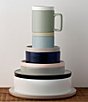 Noritake ColorTex Collection Stax Deep Plate, Set Of 4, Color:Sage - Image 3