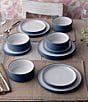 Noritake ColorTex Stone Collection 12-Piece Stax Set, Service For 4, Color:Blue - Image 4