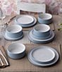 Noritake ColorTex Stone Collection Stax Dinnerware Set, Service For 4, Color:Aqua - Image 5