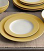Noritake Colorwave 11#double; Rim Dinner Plates, Set of 4, Color:Mustard - Image 3
