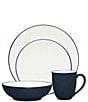 Noritake Colorwave 4-Piece Coupe Place Setting, Color:Navy - Image 1